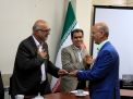 مراسم تكريم آقاي دكتر يونسيان و معارفه آقاي دكتر رضا اندام به عنوان  رئيس دانشكده تربيت بدني 